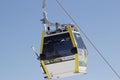 Mountain ski resort Elbrus Russia, gondola lift, landscape winter mountains