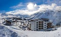 Mountain ski resort Hochgurgl Austria Royalty Free Stock Photo