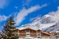 Mountain ski resort Obergurgl Austria Royalty Free Stock Photo