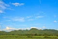 Mountain and sky