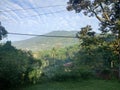 Mountain and sky in Bogor West Java Indonesia