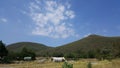 Mountain and sky