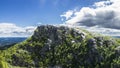 Mountain and sky