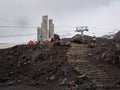 Mountain slopes, rivers and roads of the Elbrus region, Kabardino-Balkarian