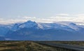 Mountain snow Iceland Glacier permafrost road travel