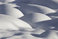 Mountain Snow Moguls Royalty Free Stock Photo