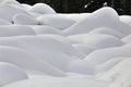 Mountain Snow Moguls Royalty Free Stock Photo