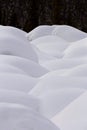 Mountain Snow Moguls Royalty Free Stock Photo