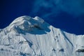 Mountain snowpeak at Tian Shan Royalty Free Stock Photo