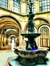 vienna interior fountain Royalty Free Stock Photo