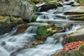 Mountain stream in autumn Royalty Free Stock Photo