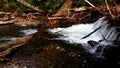 Mountain Stream cascading over rocks