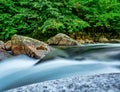Mountain stream at Pirinees Royalty Free Stock Photo