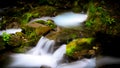 Ravine stream Royalty Free Stock Photo