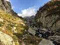 Mountain stream, Valli di Lanzo, Italy