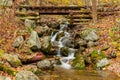 Mountain Stream Waterfall Royalty Free Stock Photo