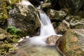 Mountain Stream Waterfall Royalty Free Stock Photo