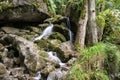 Mountain Stream Waterfall Royalty Free Stock Photo