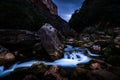 Mountain stream in Yunnan ,China Royalty Free Stock Photo