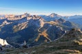 Mountain at summer - top of Lagazuoi, Dolomites, Italy
