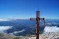 Mountain summit landscape