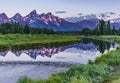 Mountain Sunrise over the Snake River