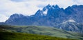 The mountain of Tibet, China. Landscape with color filter