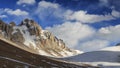 Mountain Tibetan Himalayan landscape in SiChuan province, China Royalty Free Stock Photo