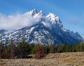 Mountain tops Royalty Free Stock Photo