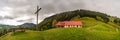 Mountain tour along the Alpenfreiheit premium trail near Oberstaufen