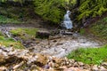 Mountain tour along the Alpenfreiheit premium trail near Oberstaufen