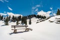 Mountain tour along the Alpenfreiheit premium trail near Oberstaufen