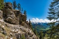 Mountain tour along the Alpenfreiheit premium trail near Oberstaufen