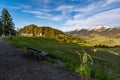 Mountain tour along the Alpenfreiheit premium trail near Oberstaufen