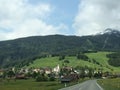 Mountain town of Garmisch, Germany