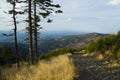 Mountain trail - Lysa hora Royalty Free Stock Photo