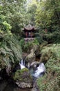 Mountain trail to Emei Shan, China, 2018 Royalty Free Stock Photo