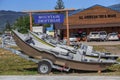 Mountain Trout Fishing Drift Boats Royalty Free Stock Photo