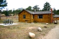 Mountain Vacation Rental Cabin Royalty Free Stock Photo