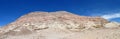 Mountain in Valle de la Luna, Moon valley in San Pedro de Atacama desert Royalty Free Stock Photo