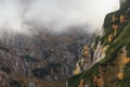 Mountain valley in the Bucegi Mountains, Romania Royalty Free Stock Photo