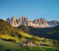 Mountain valley in the Italy alps Royalty Free Stock Photo