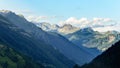 Marchhorn and Corno Gries, Switzerland Royalty Free Stock Photo