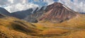 Mountain valley  panorama landscape  Altay Royalty Free Stock Photo