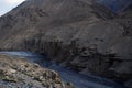mountain and valley in sarchu Royalty Free Stock Photo