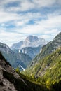 Mountain valley scenery Royalty Free Stock Photo