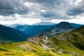 Mountain valleys and green hills Royalty Free Stock Photo