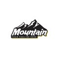Mountain logo designs vector, Outdoor logo design inspiration Royalty Free Stock Photo