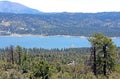 Big Bear Lake landscape Royalty Free Stock Photo