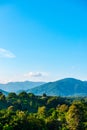 Mountain view in Chiang Rai province Royalty Free Stock Photo